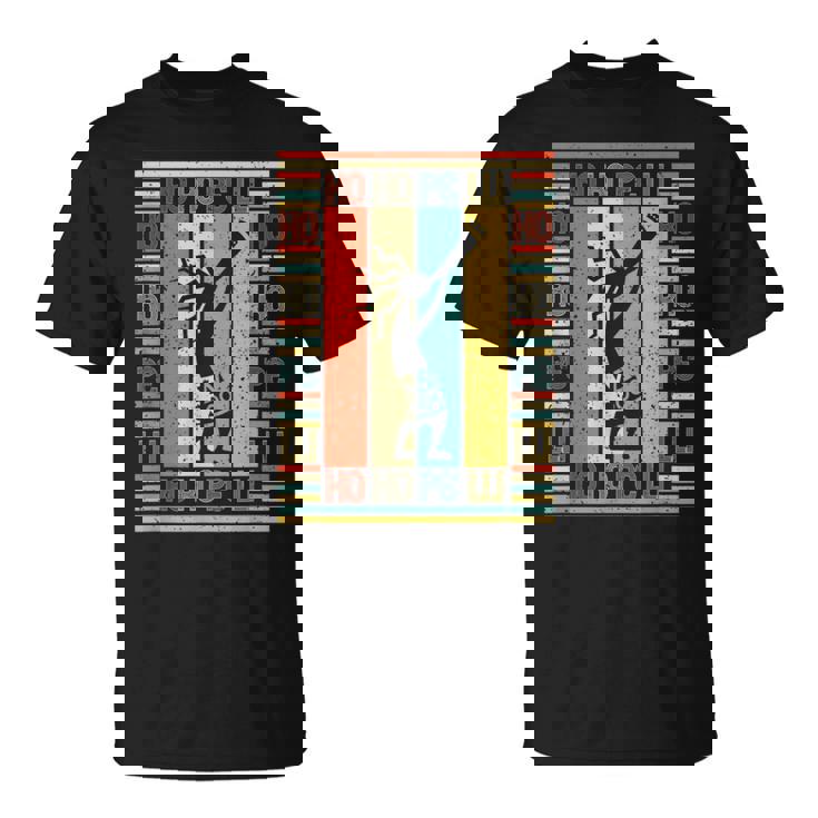 ヴィンテージスタイルのシルエットココペリフルートネイティブアメリカン Tシャツ