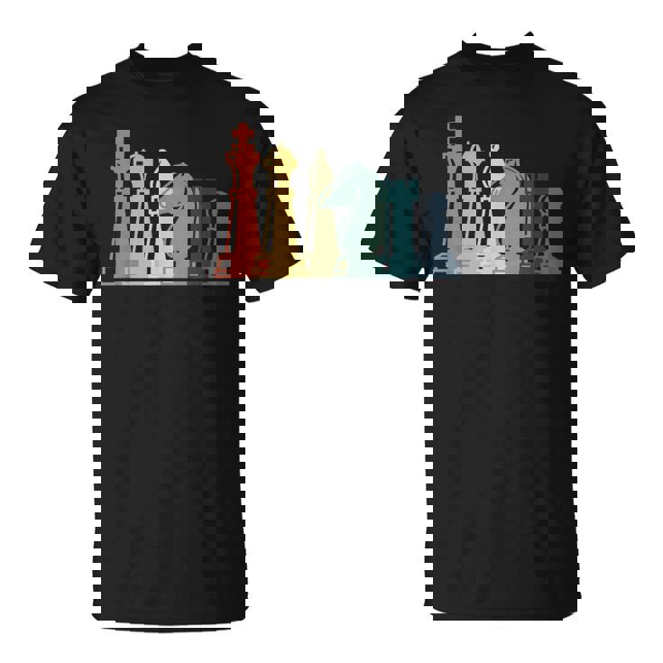 ヴィンテージチェスtシャツ レトロチェスデザイン チェスピース Tシャツ