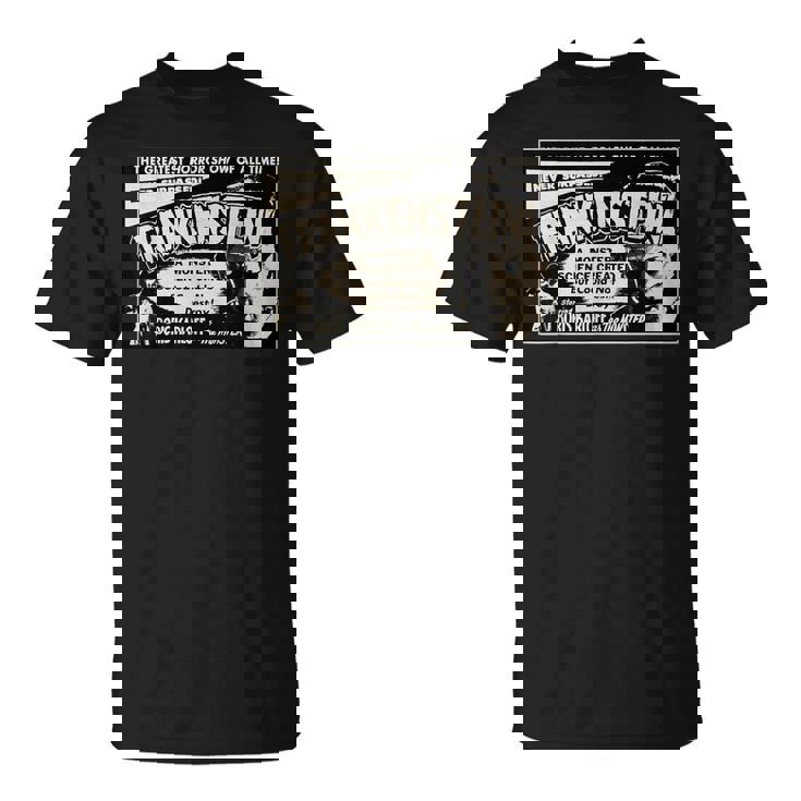 ヴィンテージホラー映画モンスター ハロウィン フランケンシュタインモンスター Tシャツ