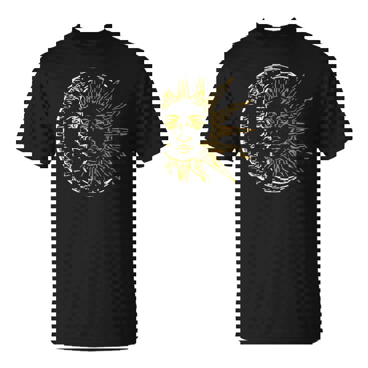 三日月 太陽 Tシャツ