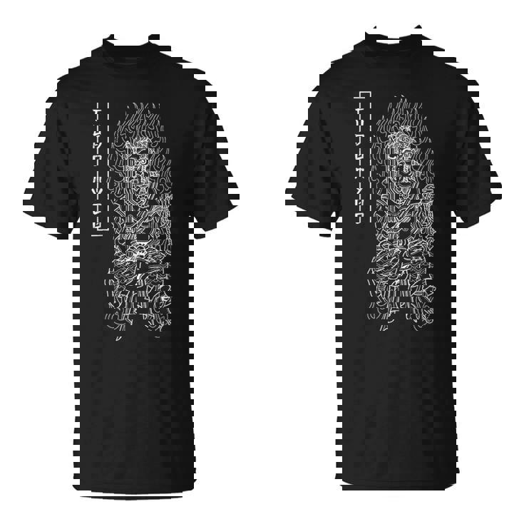 不動明王 不動尊 守護者 精神性 智慧 Tシャツ