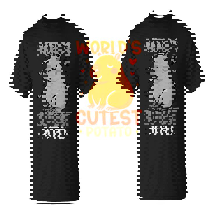 世界一かわいいポテトカピバラ Tシャツ
