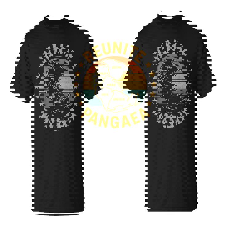 世界地図史 地質学 地球地質学者 再会 パンゲア Tシャツ