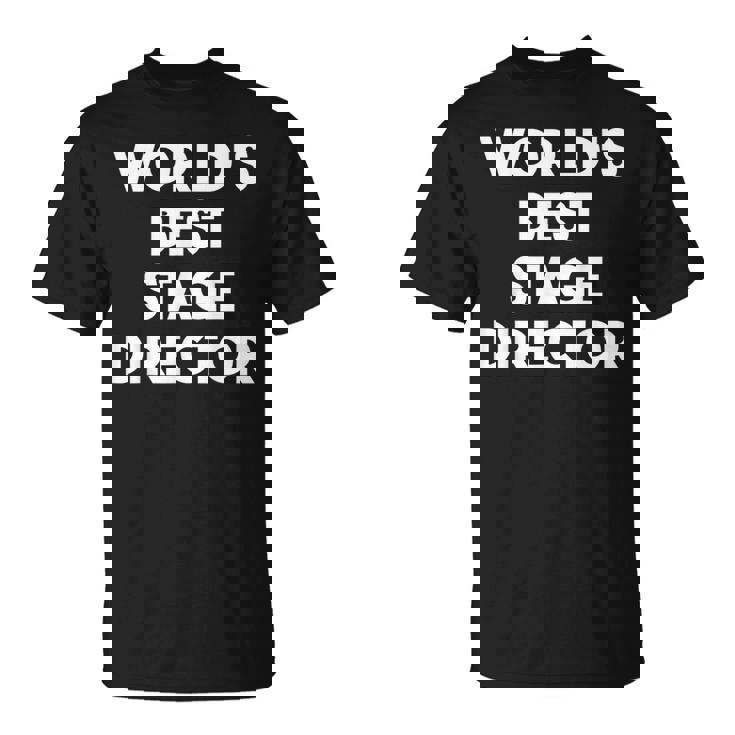 世界最高の舞台監督 Tシャツ