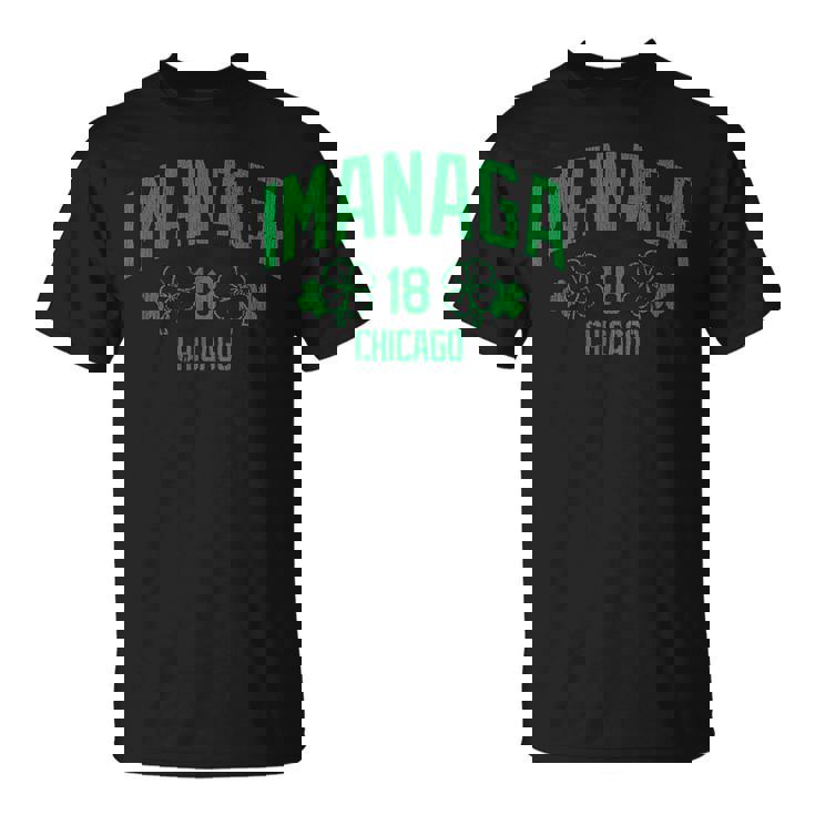 今永昇太 シカゴt Patrick's Day クローバーグリーン Tシャツ