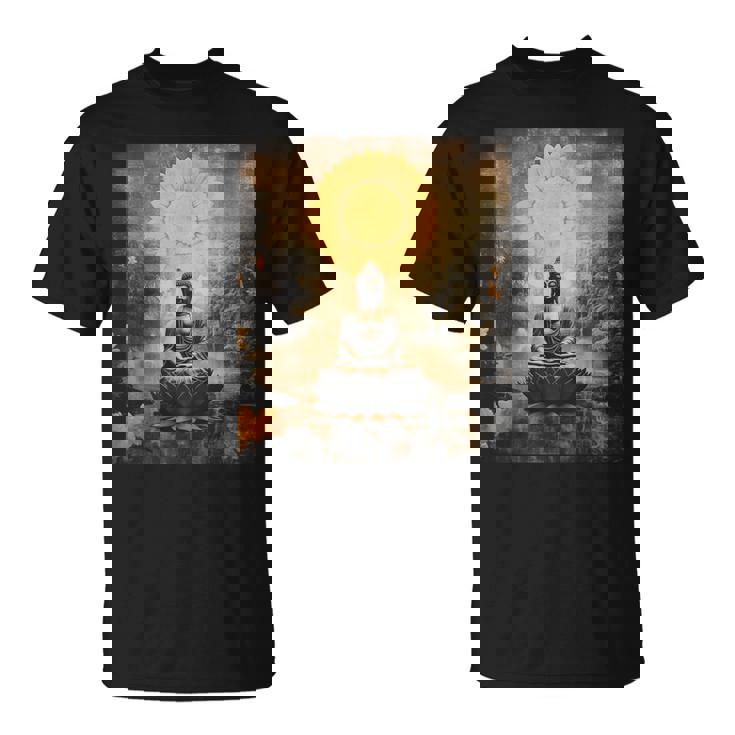 仏陀レトロ Tシャツ