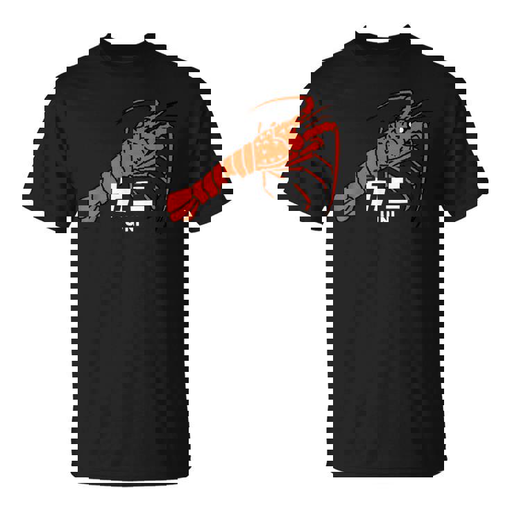 伊勢エビ エビ カニ ウニ 海洋生物 矛盾 おもしろ イラスト かわいい 面白い ネタ 画像 Tシャツ