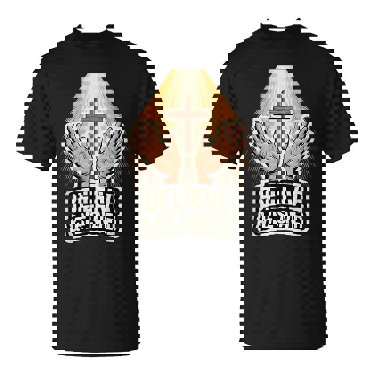 信じて救われる Tシャツ