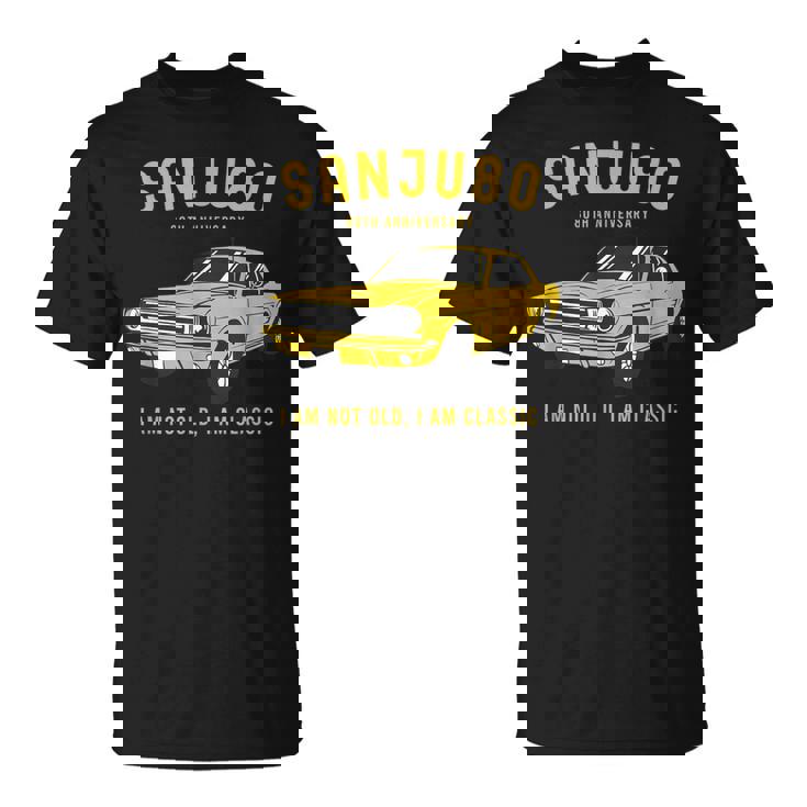 傘寿祝い 車好き 父 男性 父の日 クラシックカー 80歳 I'm Not Old I'm Classic Tシャツ