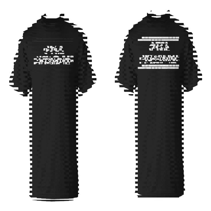 公式カメラマン カメラマン フォトグレープカメラギフト Tシャツ