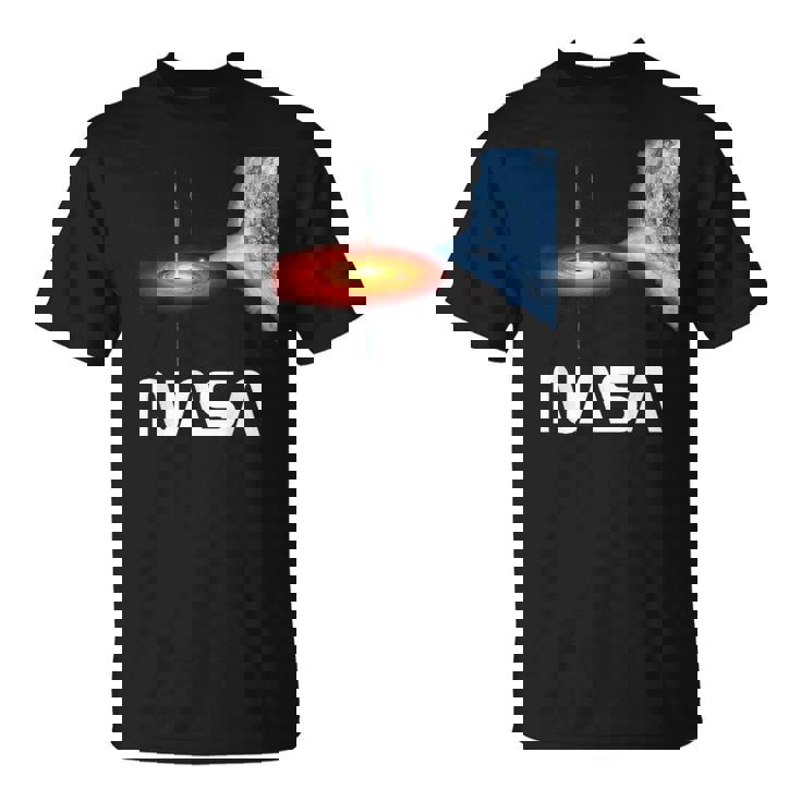 公式ライセンス。 Nasaシグナスブラックホールスペースギフト Tシャツ