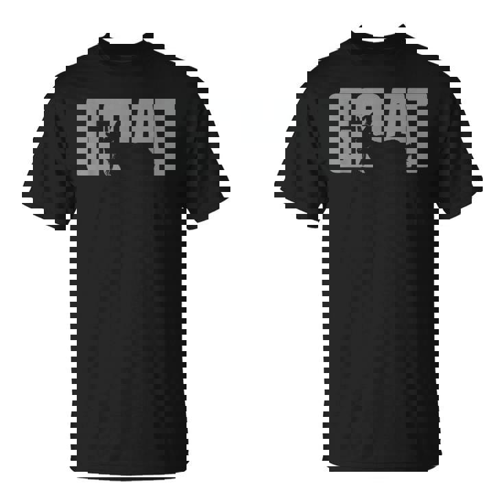 動物ヤギ愛好家服 ヤギのささやき Tシャツ