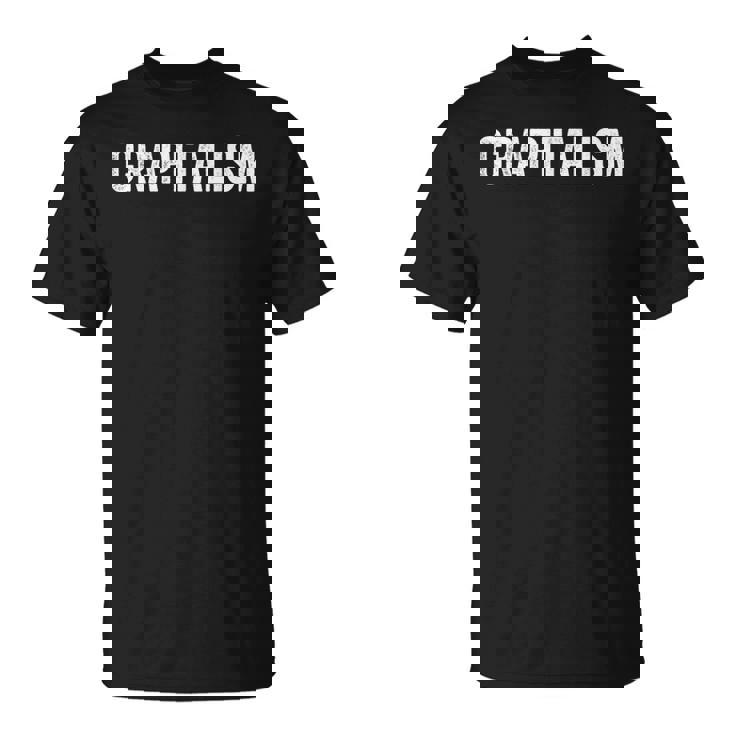 反資本主義tシャツ クラピタリズム 経済学シャツ Tシャツ