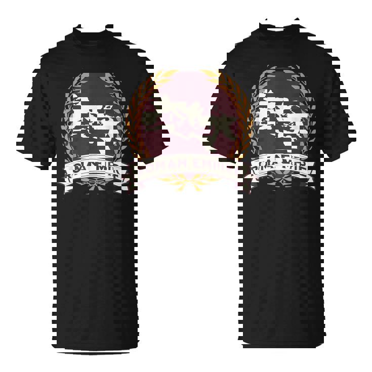 古代ローマのローマ帝国領土 Tシャツ