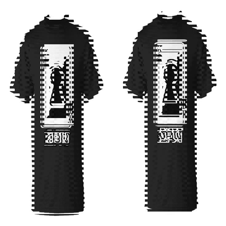 古墳《トランプのキング》パロディ【変なデザイン屋さん】歴史 かわいい イラスト 面白い おしゃれ Tシャツ