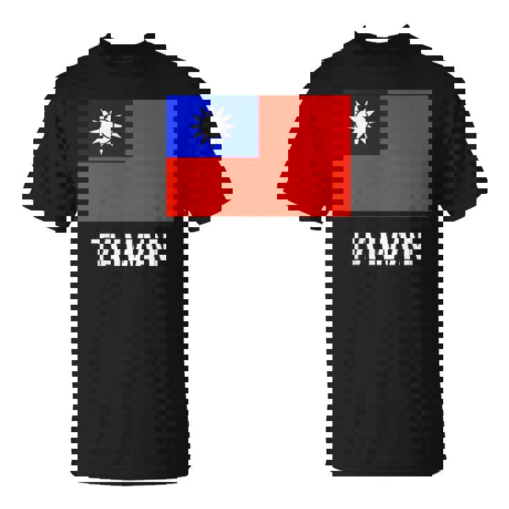 台湾 台湾の国旗 Tシャツ