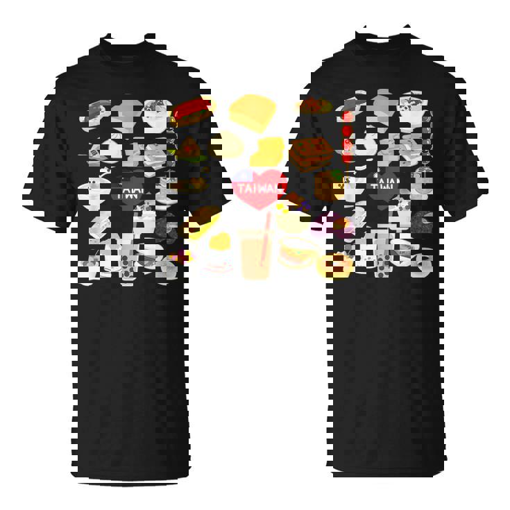 台湾の味 グルメ 国旗 ローカルフード Tシャツ