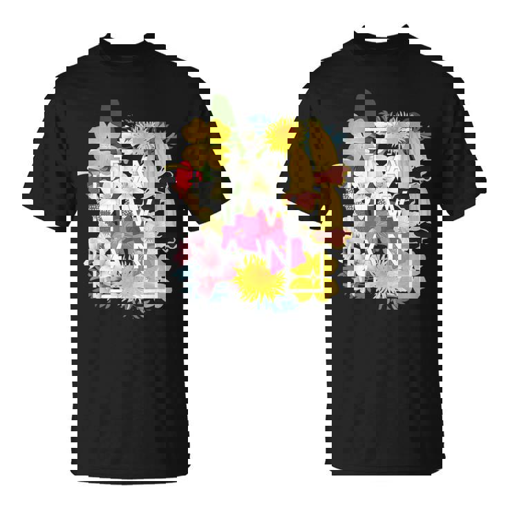 台湾の花ワードアート 台湾の誇り。 Tシャツ