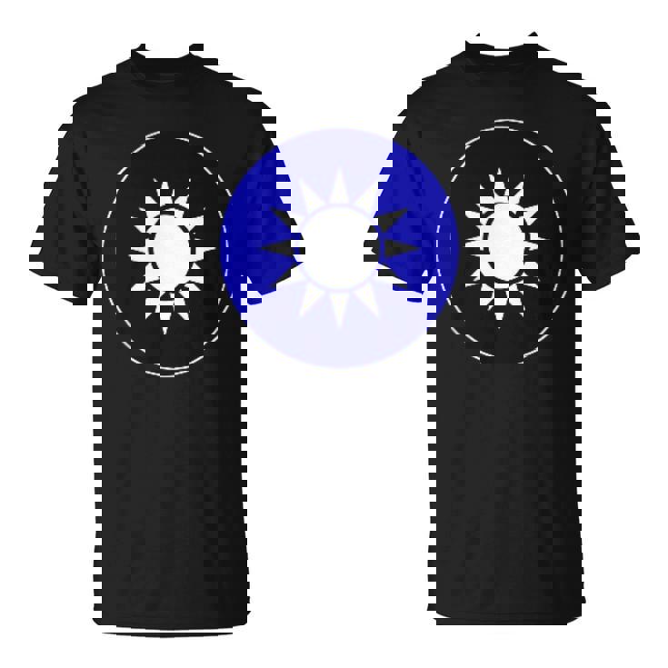 台湾空軍 ラウンドデル 旗 台湾武装部隊 Tシャツ