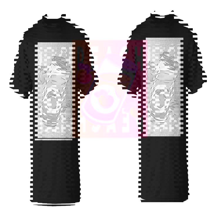 和桃アルコールソフトドリンク 桃 Tシャツ