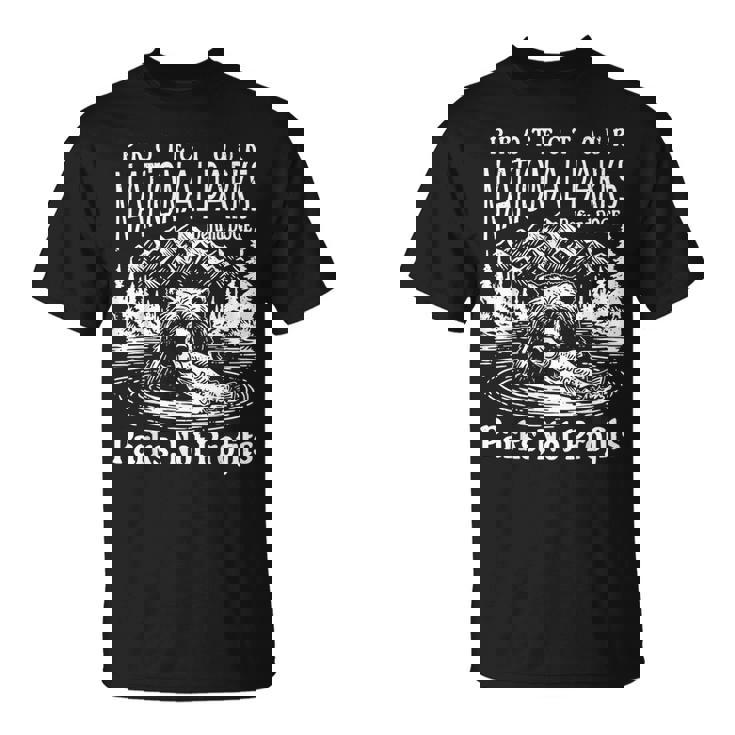 国立公園を守る ドージェ公園は利益ではない Tシャツ