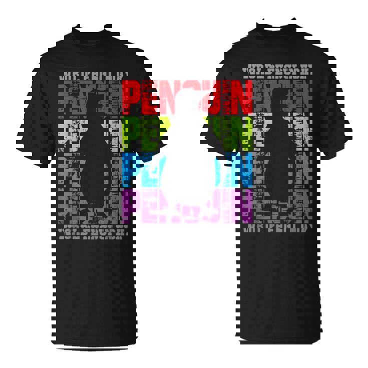 国際世界ペンギンデー Tシャツ