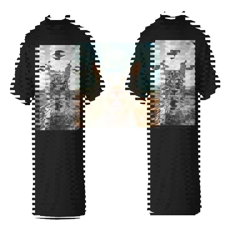 地球外との出会い Tシャツ