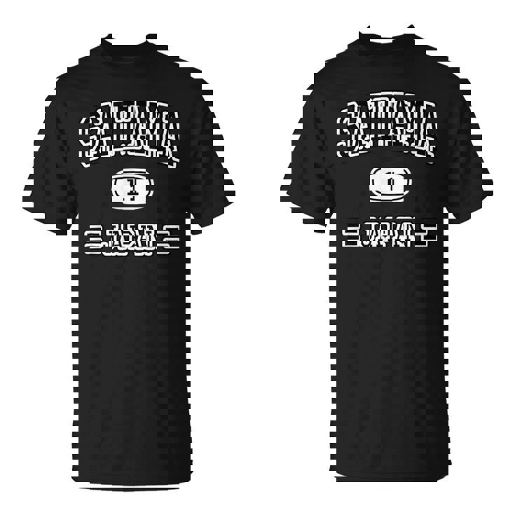 埼玉aitama【チームユニフォーム カレッジ風】Jimo-T ジモティ お土産 面白い かっこいい Tシャツ