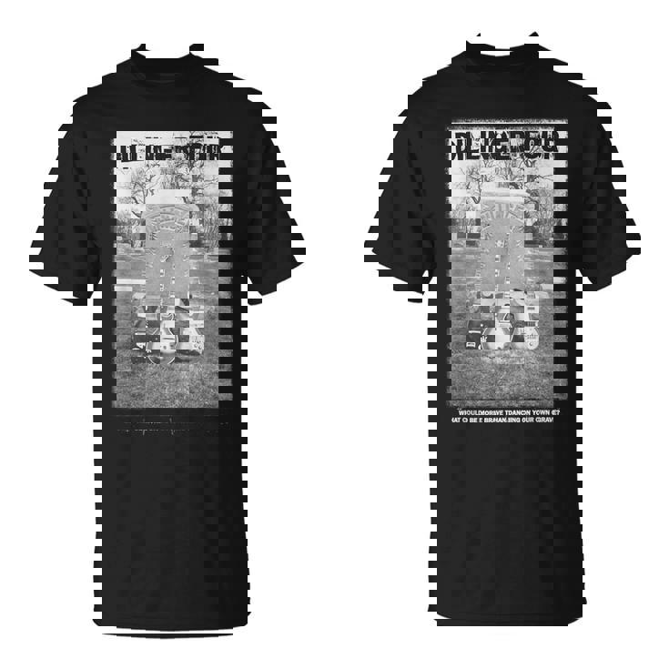 墓石のデザイン。 Tシャツ