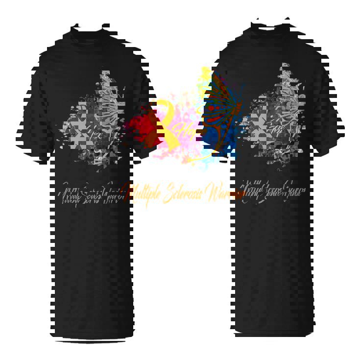 多発性硬化症の認識 Tシャツ