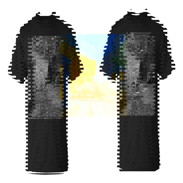 夜のカフェテラス ゴッホ 名画 レトロ Tシャツ