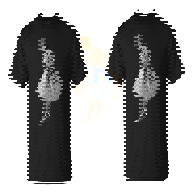 大人用 バレエダンサー 練習キット ドガ バレリーナ グラフィック Tシャツ
