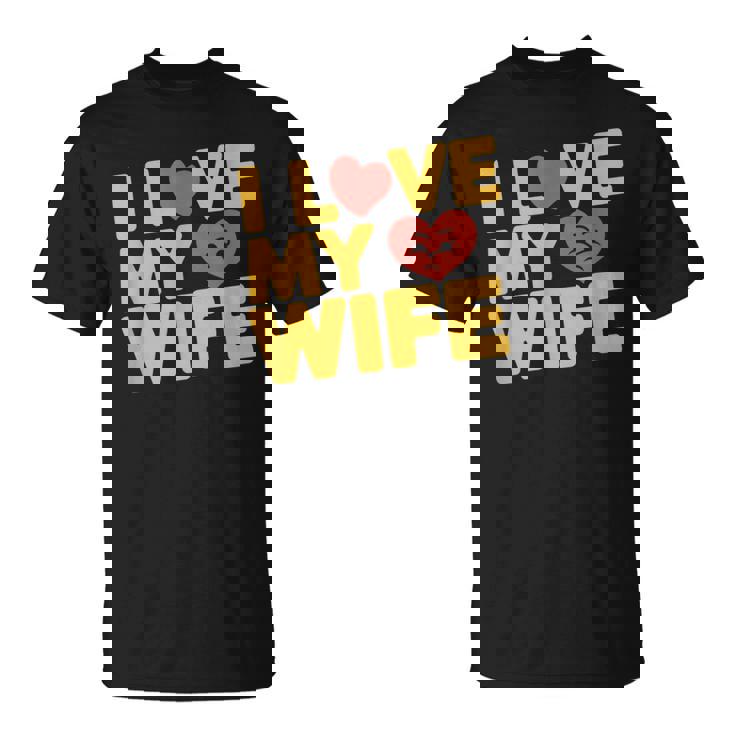 夫 妻 引用 I Love My Wifeays For Lover Husband Tシャツ
