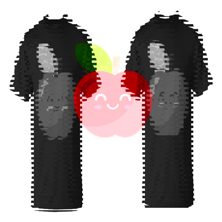 子供、女性、男性向けのミニマルな甘いリンゴ Tシャツ