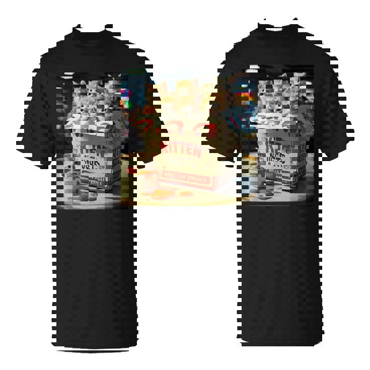 子猫 ナゲッツ 面白い 猫好き しゃれ Tシャツ