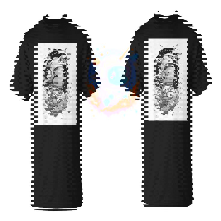 宇宙ユニコーン Tシャツ