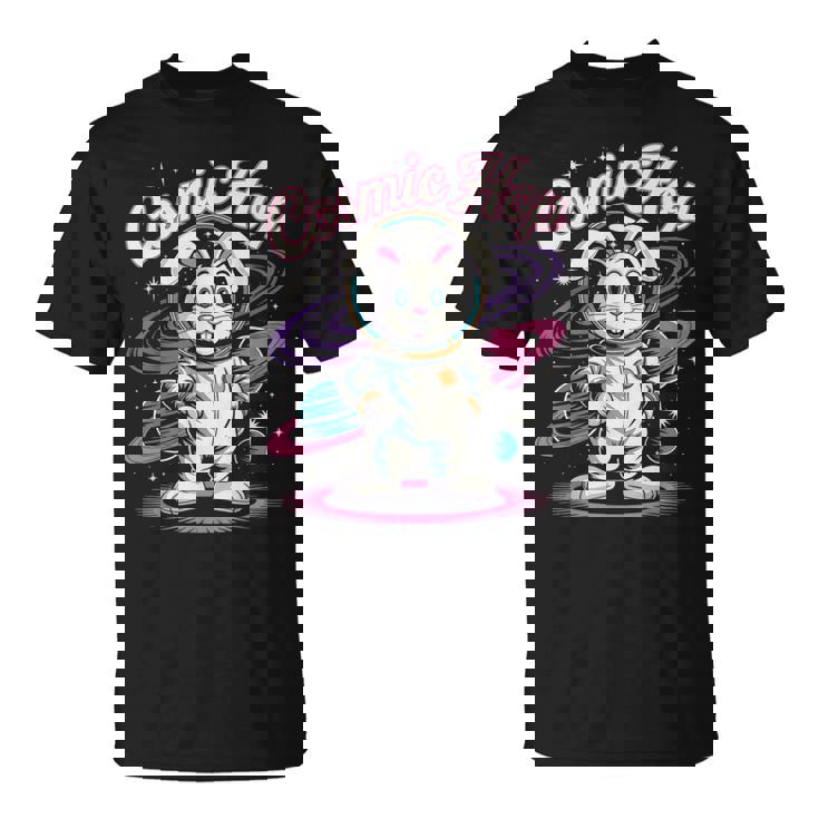 宇宙飛行士うさぎ 宇宙うさぎ Tシャツ