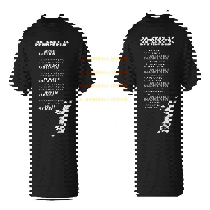 完璧なデイハンドボール、ハンドボールプレーヤー、ハンドボール Tシャツ