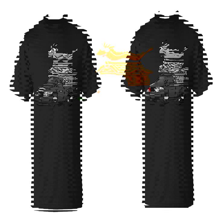 宮型霊柩車 Tシャツ