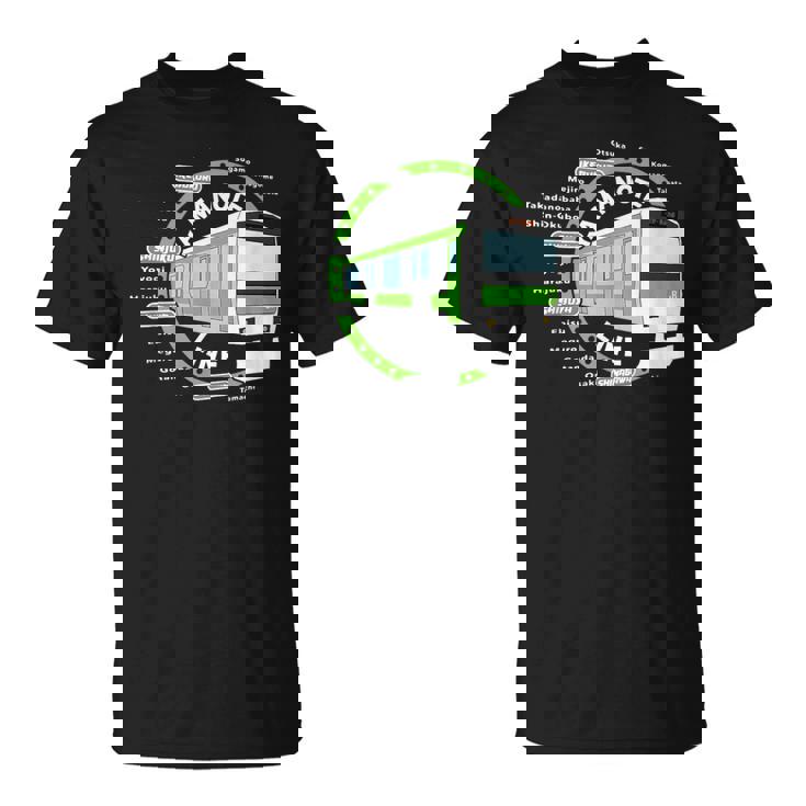 山之手ライン 東京通勤用ループライン Tシャツ