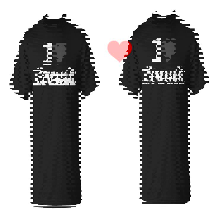 川崎市 I Heart Kawasaki I Love Kawasaki Tシャツ