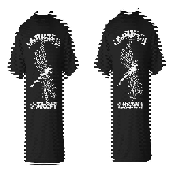 幸せはトンボ Tシャツ