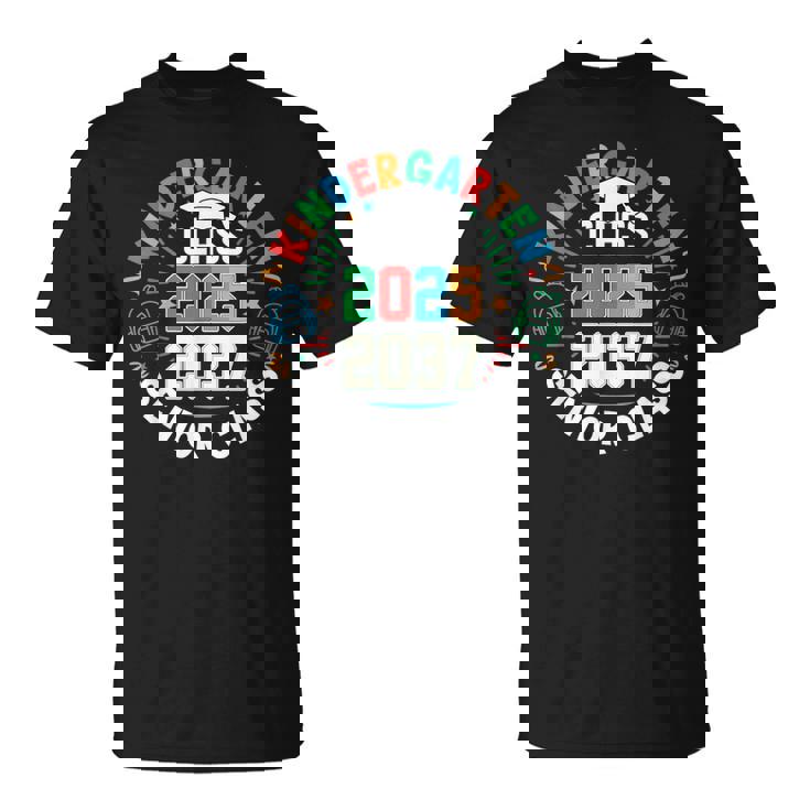幼稚園卒業クラス 2025年度シニア2037年クラス Tシャツ