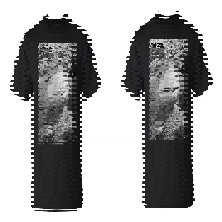 快獣ブースカシリーズ リアルスチール モノクロ Tシャツ