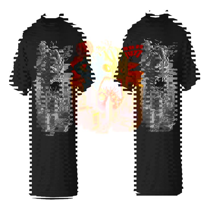 怪獣 ブロッコリー トマト 野菜 アニメ Tシャツ