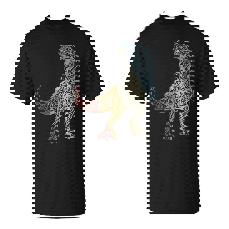 恐竜 レトロスタイル ビンテージ Tシャツ