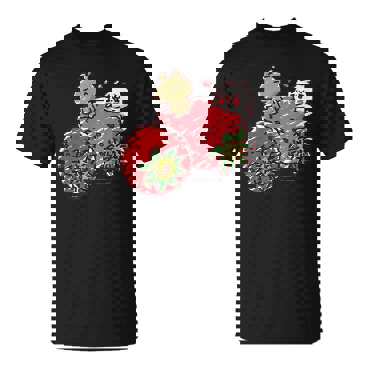 愛しすぎて大好きすぎる。いちご Tシャツ