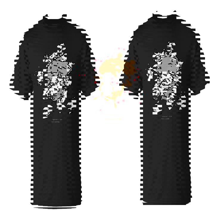 愛しすぎて大好きすぎる。にゃんこいっぱい Tシャツ