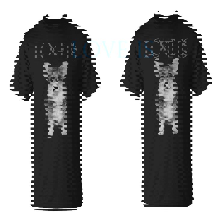 愛はコーギー Tシャツ