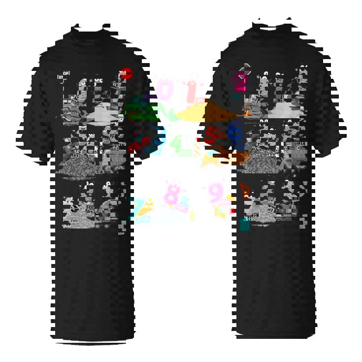 数学の日のコスチューム アイデアに数字付き キッズ 数学 数字 Tシャツ